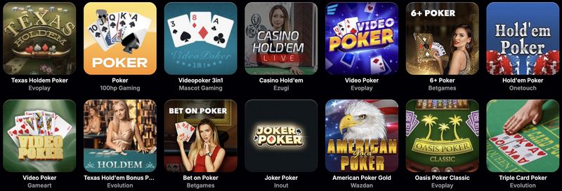 Overzicht van NV Casino